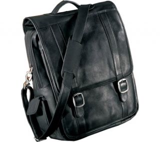 Millennium Leather Vaqueta Convertible Backpack/Briefcase for Laptops