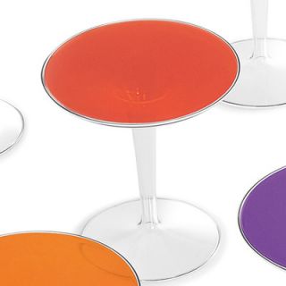 Kartell TipTop Table 8600 Finish Transparent Red