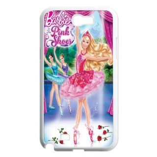 FashionFollower Personalized Cartoon Series Barbie in The Pink Shoes Attractive Phone Case Suitable For Samsung Galaxy Note 2 NoteWN33006 Cell Phones & Accessories