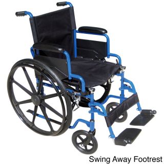Blue Streak Wheelchair With Flip back Desk Arms
