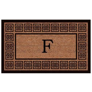 The Grecian Extra thick Monogrammed Doormat (2 X 3)