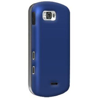 Amzer Simple Snap On Casewith Screen Protector for Samsung Moment M900 (Chromium Blue) Cell Phones & Accessories