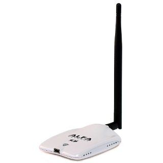 Alfa AWUS036NHR   High Gain 2000mw 2W 802.11 B/G/N Wireless USB Network Adaptor   Wireless N 802.11n Wi Fi   150Mbps   2.4 GHz   5dBi Antenna   Long Range   Realtek Chipset   Strongest on the Market   NEWEST VERSION Computers & Accessories