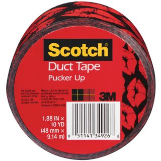 Scotch Printed Duct Tape 1.88x10yd lips