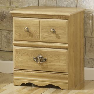 Lang Furniture Lang Furniture Oak Creek 2 drawer Nightstand Oak Size 2 drawer
