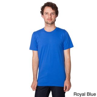 American Apparel American Apparel Unisex Fine Jersey Short Sleeve T shirt Blue Size XS