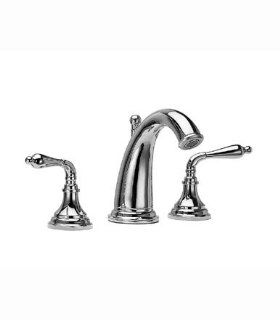 Jado 888/803/100 New Classic Widespread Lavatory Faucet, Straight Lever Handles, Polished Chrome   Touch On Bathroom Sink Faucets  