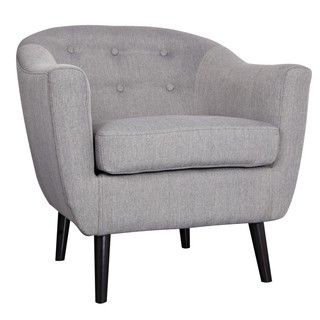 Nora Grey Accent Chair