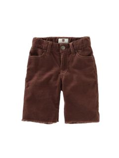 Boys Cut Off Cord Shorts by Tea Collection