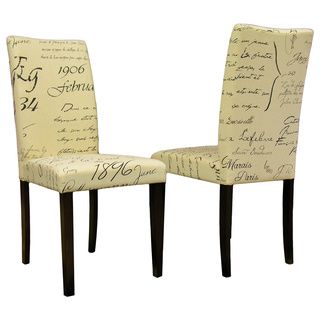 Beige Sign Shino Dining Chair Set