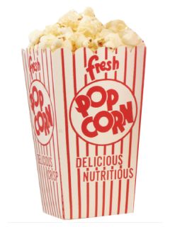 Popcorn Boxes Set of 24 by Party Partners