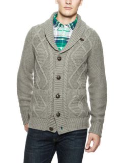 Cable Knit Cardigan by Ben Sherman Plectrum