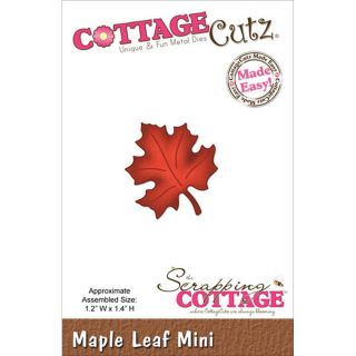 Cottagecutz Mini Die 1.75 X1.75   Maple Leaf