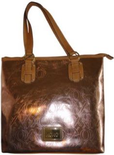 XOXO Eternity Foil Double Handle Handbag (Rose Gold) Top Handle Handbags Shoes