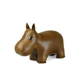 Zuny Classic Hippo Paper Weight BLLC632S Color Brown
