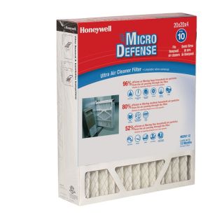 Honeywell Electrostatic Pleated Air Filter (Common 20 in x 20 in x 4 in; Actual 19.75 in x 19.75 in x 4 in)