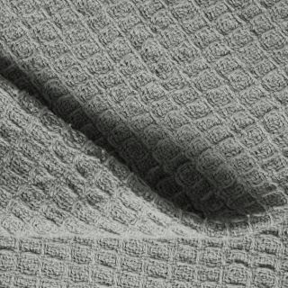 Lcm Home Fashions, Inc. All season Cotton Thermal Blanket Grey Size Twin