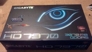 Gigabyte GV R797D5 3GD B Video Vard Graphics Cards Computers & Accessories