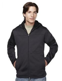 Tri Mountain Men's Hooded Fleece Jacket at  Mens Clothing store Fleece Outerwear Jackets