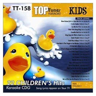 Top Tunes Karaoke CDG Kids Vol. 2 TT 158 Music