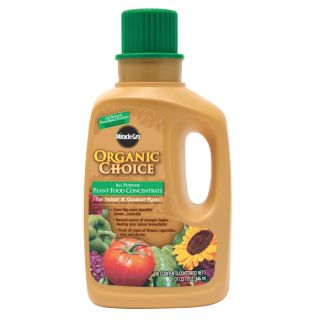 Miracle Gro 32 oz Organic Choice All Purpose Concentrate Organic Flower and Vegetable Food Liquid (8 0 0)