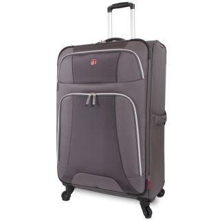 Wenger Monte Leone Grey 29 inch Large Expandable Spinner Upright Suitcase