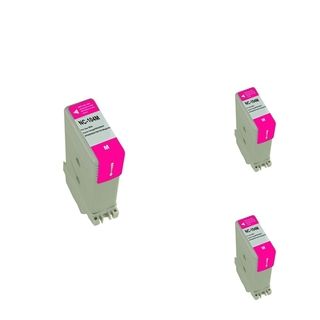 Basacc Magenta Cartridge Set Compatible With Canon Pfi 104 (pack Of 3)