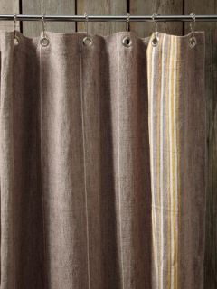 Rustic Linen Shower Curtain by Coyuchi