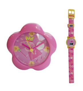 Peppa Pig LCD Watch & Alarm Gift Set      Toys