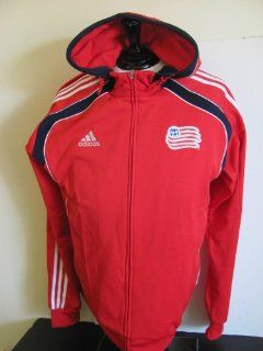 Adidas New England Revolution MLS Zip Jacket Hoodie  Sports Fan Sweatshirts  Sports & Outdoors