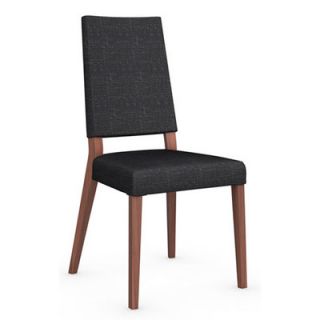 Calligaris Sandy Chair CS/1260 Finish Walnut, Upholstery Black