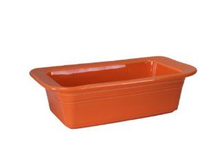 Fiesta 813 325 Loaf Pan, 5 3/4 Inch by 10 3/4 Inch, Tangerine Kitchen & Dining
