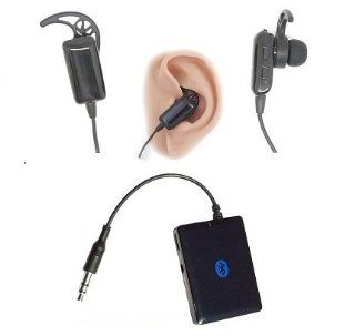 KOKKIA A10_plus_i10sTwin A10 Luxurious Black Bluetooth Transmitter + i10sTwin Tiny EDR (Enhanced Data Rate) Bluetooth Stereo Headset Electronics