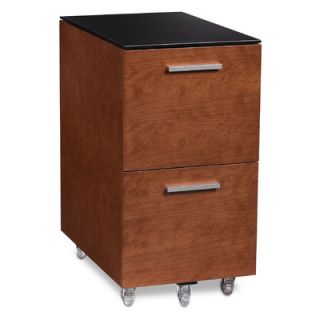 BDI USA Sequel 2 Drawer Mobile Tall  File 6005 Finish Cherry