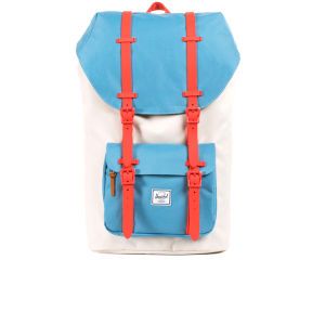 Herschel Little America Backpack   White/Blue/Red      Womens Accessories