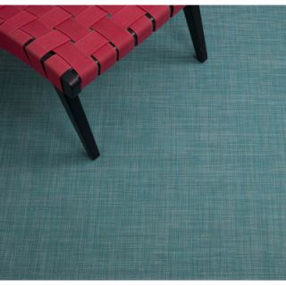 Chilewich Mini Basketweave Turquoise Floor Mat 200148 019