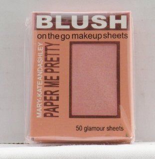 Mary Kate & Ashley Paper Me Pretty Blush Makeup Sheets   Radiance #808  Face Blushes  Beauty