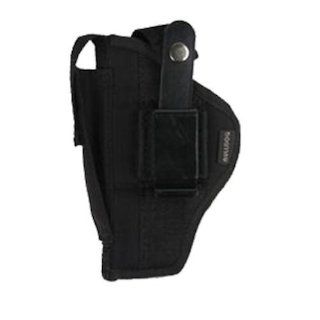 Bulldog Belt and Clip Ambi Holster (Fits Most Large Frame Auto's with 4   4 1/2 Inch Barrels, High Point Standard)  Gun Holsters  Sports & Outdoors