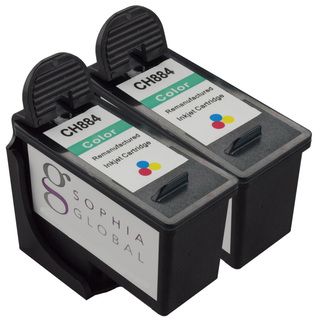 Sophia Global Remanufactured Ink Cartridge Replacement For Dell Ch884 Series 7 (2 Color)