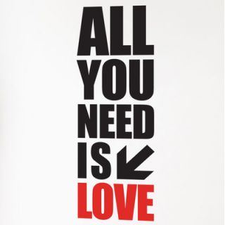 ADZif BlaBla All You Need Wall Decal T3142R10/T3142R70 Color Black