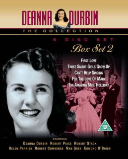 Deanna Durbin Collection   Box Set Two      DVD