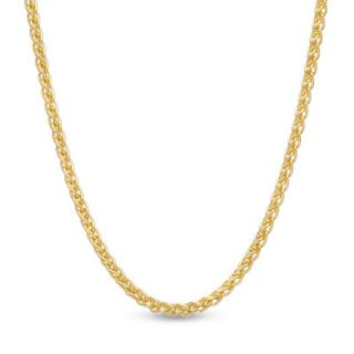 14K Gold 1.0mm Wheat Chain Necklace   18   Zales