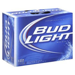 Bud Light Beer Cans 12 oz, 12 pk