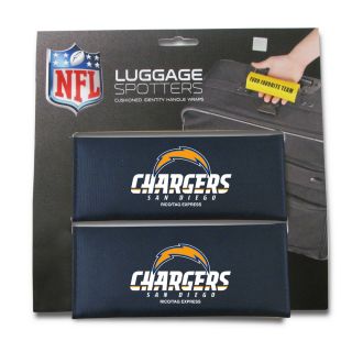 Nfl San Diego Chargers Original Patented Luggage Spotter (set Of 2)