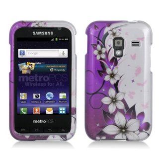 Aimo Wireless SAMR820MPCIMT064 Hard Snap On Image Case for Samsung Admire 4G R820   Retail Packaging   Hot Pink/Flowers and Butterfly Cell Phones & Accessories