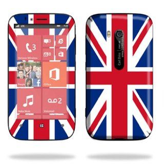 MightySkins Protective Skin Decal Cover for Nokia Lumia 822 Cell Phone T Mobile Sticker Skins British Pride Cell Phones & Accessories
