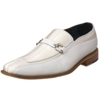 Giorgio Brutini Men's 812216 1 Loafer, White, 6 M US Shoes