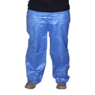 Enviroguard SMS Soft Scrub Pant with Elastic Waist and Open Ankles, Disposable, Denim Blue, 3X Large (Case of 50) Science Lab Controlled Environment Disposable Apparel
