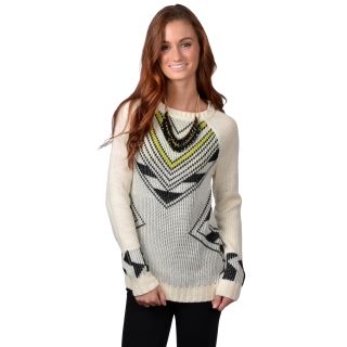 Journee Collection Juniors Long Sleeve Graphic Print Sweater