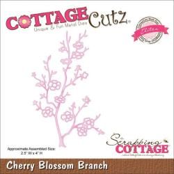 Cottagecutz Elites Die 2.5 X4   Cherry Blossom Branch